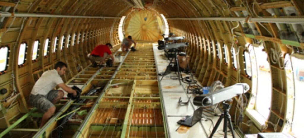 Escaneado 3D para diseñar aviones