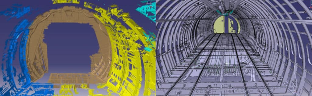 Escaneado 3D para diseñar aviones